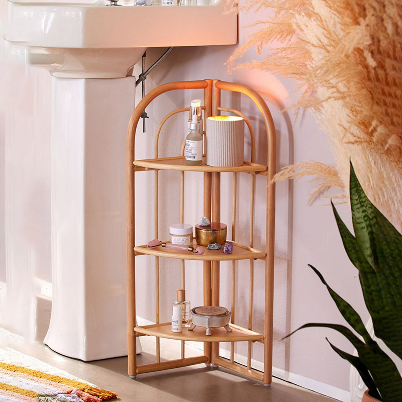 Green Tengdaya Bathrooms Bathroom Racks Ins Nets Red Fumble Tone Vines Racks VINE-MADE KITCHEN VEGETABLE STAND FOLK GUEST HOUSE