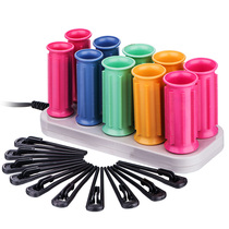 Inner buckle electronic hair curler plug-in electric heating ceramic electric perm generator heater artifact household fixed styling hairdressing