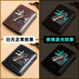 Кожаный модный короткий бумажник в стиле хип-хоп, картхолдер, из натуральной кожи, воловья кожа, подходит для подростков, подходит для студента