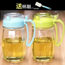 Kitchen supplies Leakproof glass oil bottle Oiler large household soy sauce canned edible oil container