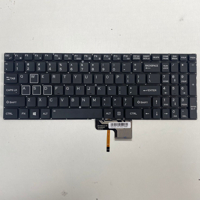 Rtdpart Is Suitable for Enson Enz Rapid X36E K36 Pro K36A N36 Notebook Keyboard
