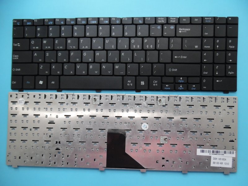 RTDPART is available for TopStar H52 Brand New Notebook Keyboard US English KR Korean DOK-V6185A