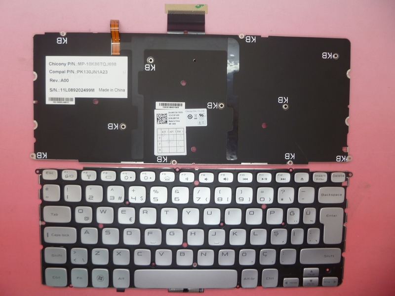 Rtdpart Is Suitable for Dell Dell Xps 14Z L412Z 15Z L511Z P24G Keyboard Ar Tr