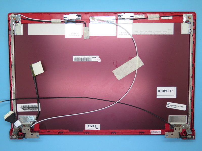 RTDPART suitable for Lenovo Day V360 Mei red housing upper cover A shell with screen shaft 31045864