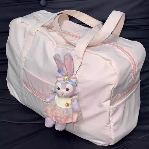 Вместительная и большая портативная розовая сумка для путешествий, барсетка, спортивная сумка