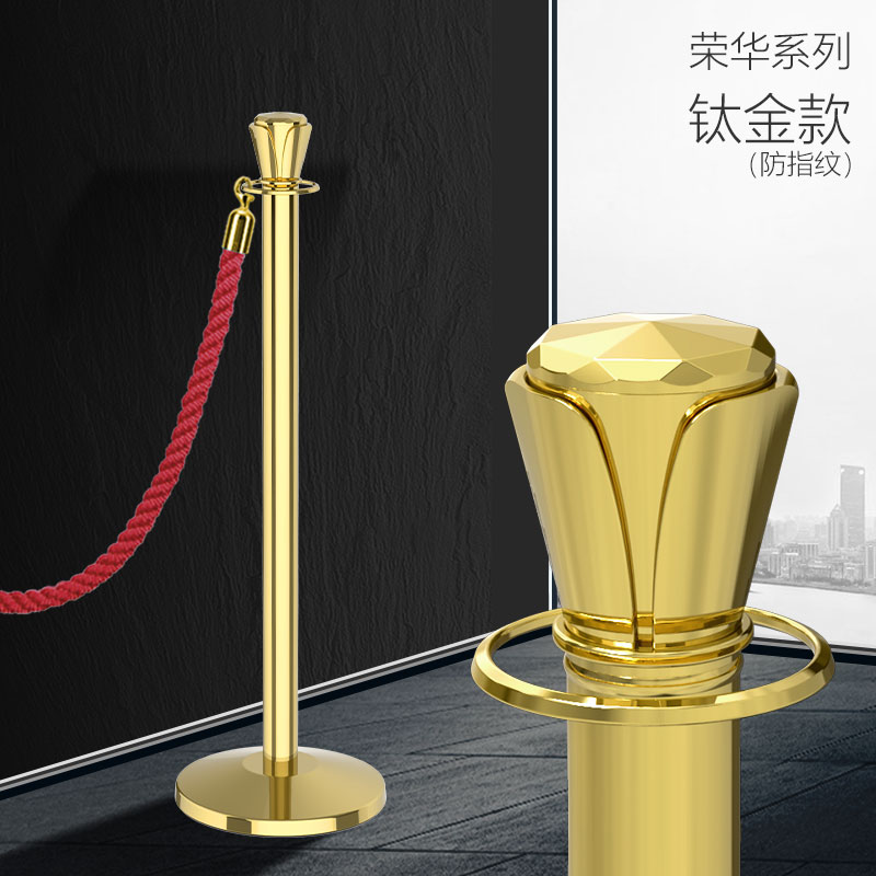 Jinke lanyard Welcome column Guardrail one meter line isolation concierge pole queuing railing fence cordon with column