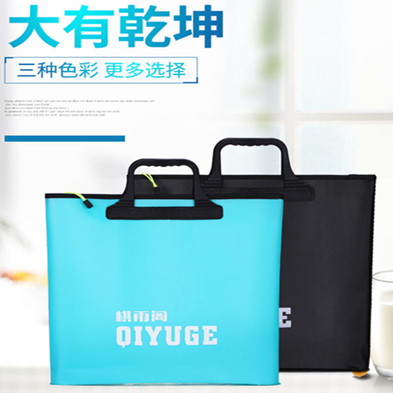 Portable waterproof EVA fish protective bag Handmaid handbag handbag Folding Multifunction Fish Fishing Gear Bag