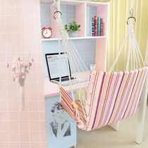 Dormitory artifact hanging chair can lie multi-functional hammock bedroom college student lazy male swing single household female literature and art