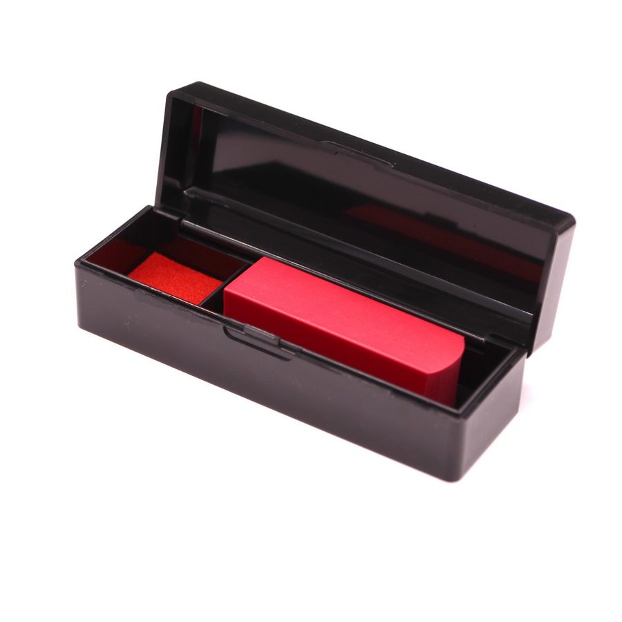 Bring your own Red simple printing table 25mm famous seal box seal box legal person seal box private seal financial spare seal seal box