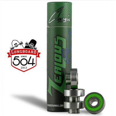 Downhill Zealous Longboard Skateboard Ceramic Bearings Integrated Bearings Dust-Proof Effect Ultra-Long Lifespan 504 Longboard