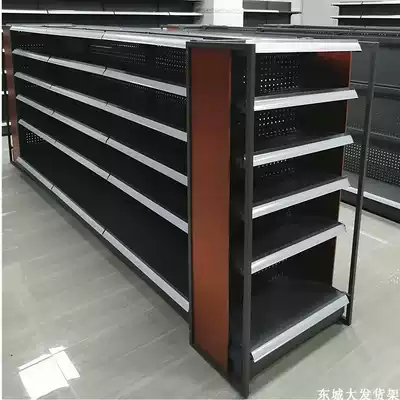 Supermarket shelf display rack Convenience store store Stationery store snack shop single-sided double-sided combination shelf