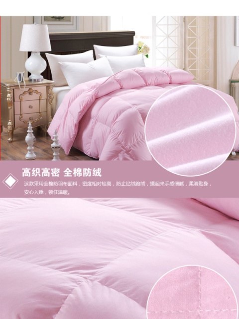 Full duvet dày cotton ấm bộ đồ giường mùa đông đám cưới nhà dệt lõi ngỗng xuống chăn bông cotton 	chăn bông dày