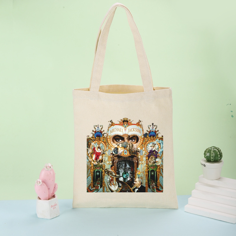 Michael Jackson Dangerous Merchandise Commemorative Canvas Bag