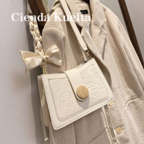 Cienda Kuelta Bag Package Women 2021 New Tide Fashion Skew Satchel 100 Hillary Underpack Advanced Sensation Summer