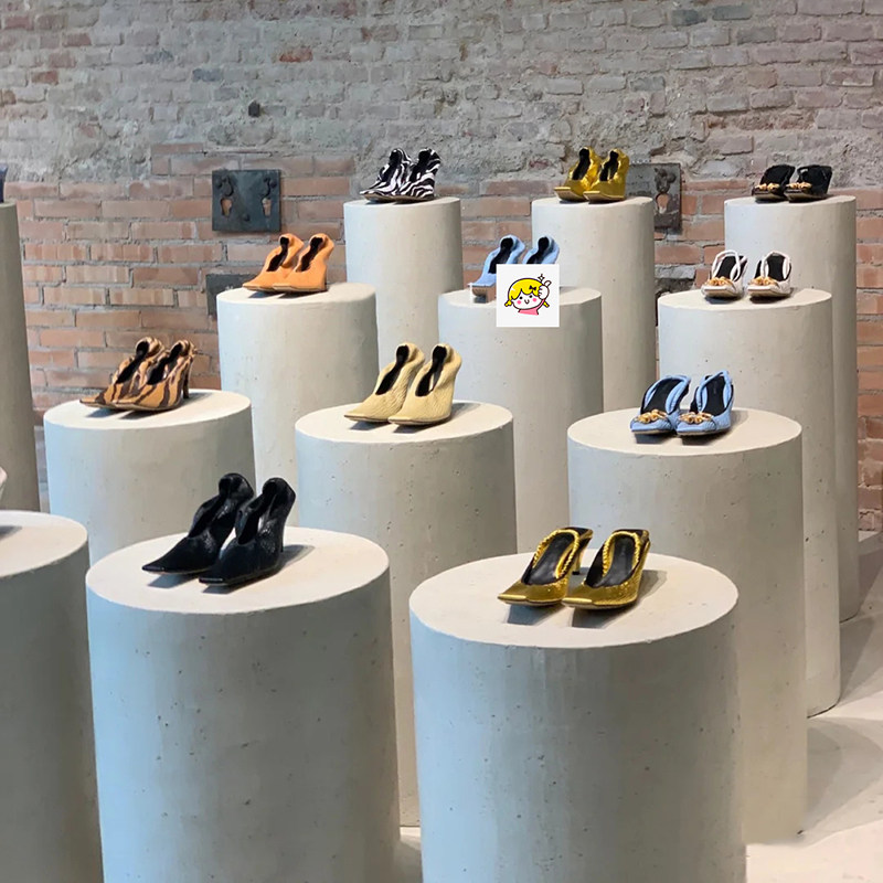 Ex-boyfriend square head high heel single shoe woman Soft leather 2022 new French style retro genuine leather sloth and grandma shoes wins