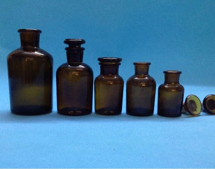 棕色小口试剂瓶60 /125/250/500/1000ml、茶细口瓶、棕小口玻璃瓶