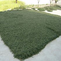 Manufacturers supply pine needle sand color decorative mesh grass green green mesh big flower pine needle shading net