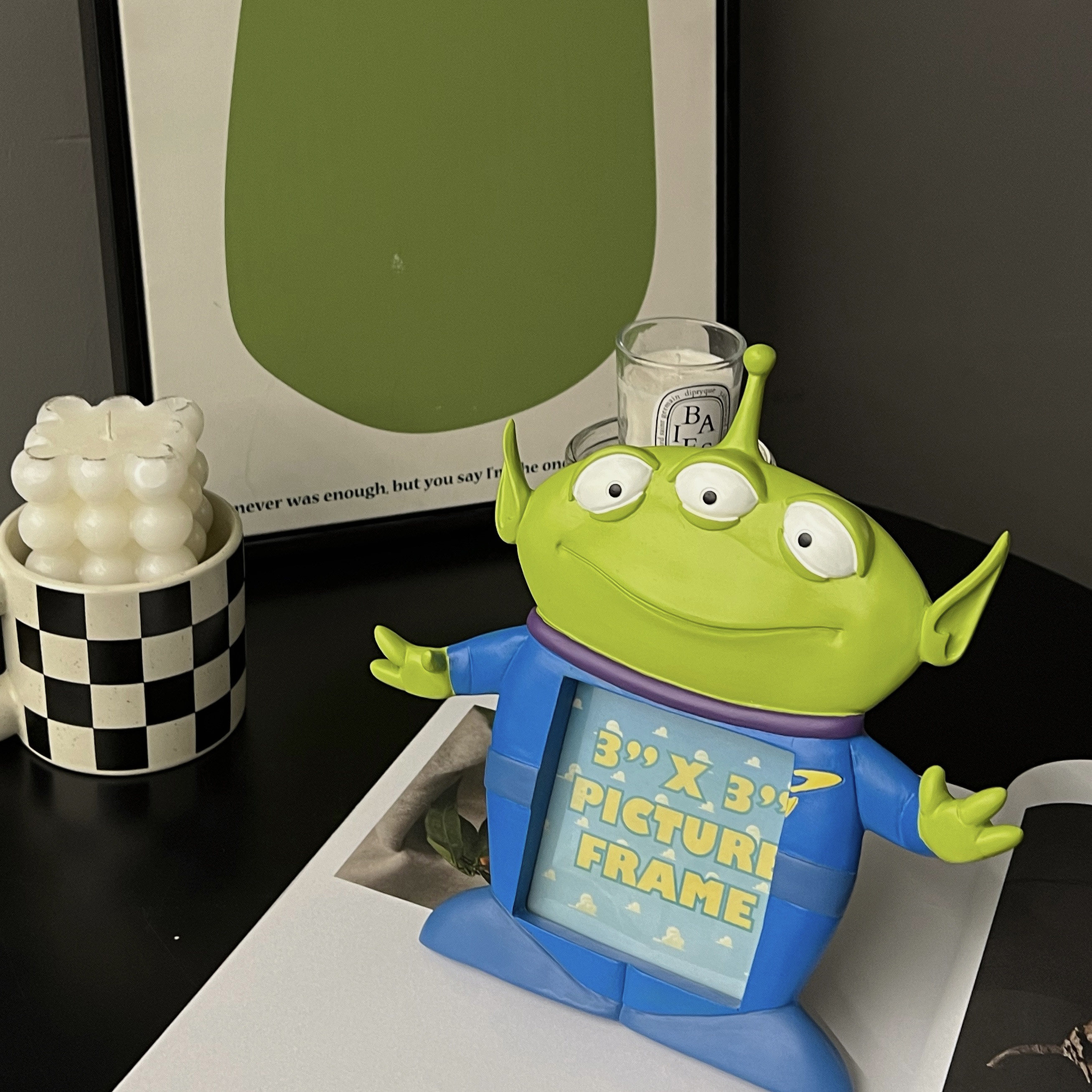 Toy Story Three Eyes Photo Frame Three Eyes Monster Photo Frame Photo Photo Frame Decoration Home Furnishings Personality