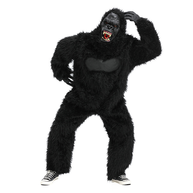 Halloween Costume Animal Costume King Kong Chimpanzee Adult Performance Costume Props