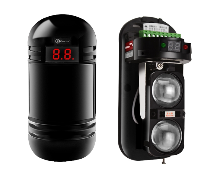 Infrared fire alarm Dual beam three beam four beam outdoor infrared fire alarm variable frequency detector