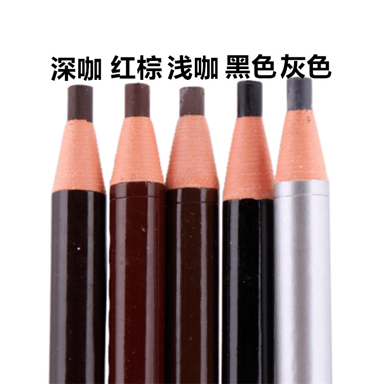 [Mua 2 tặng 1] xác thực một bông hoa kéo lông mày bút chì chống giả dễ dàng để màu không thấm nước và mồ hôi từ sương mù lông mày - Bút chì lông mày / Bột / Stick chì kẻ mày không trôi