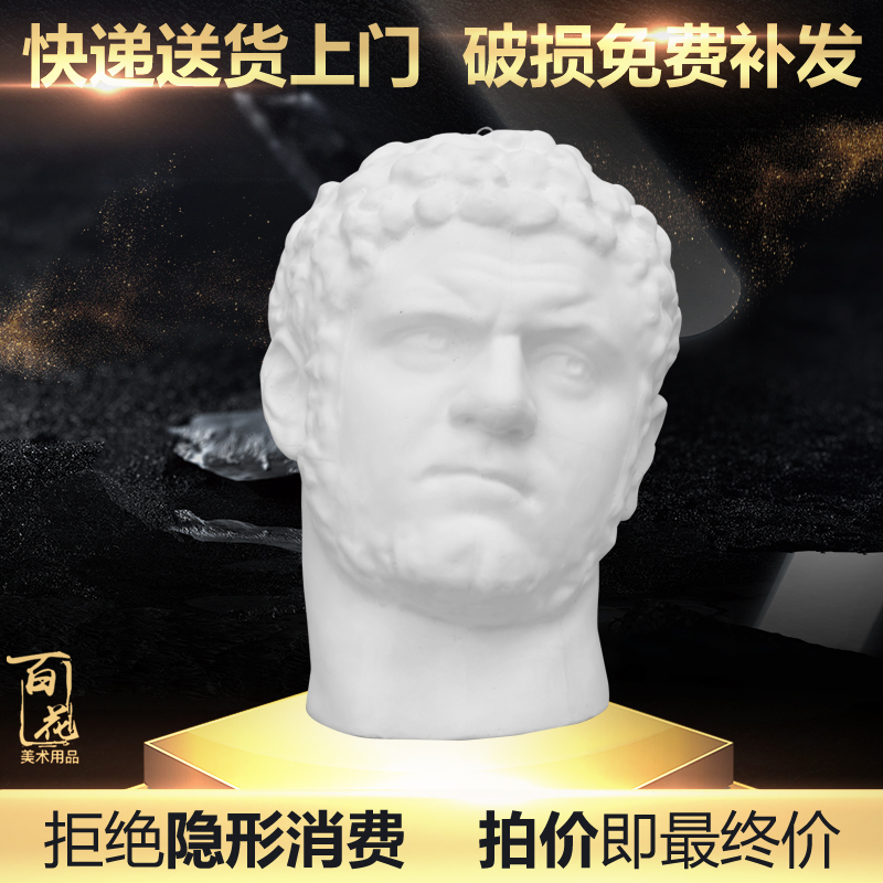 Cricra Half - Side Plaster image of fine - writing facility drawing image of still life drawing image statue