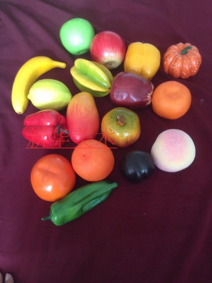 Emulated fruit 10 pieces of high simulation fruit package fine art sketch home decoration furnishing-Taobao