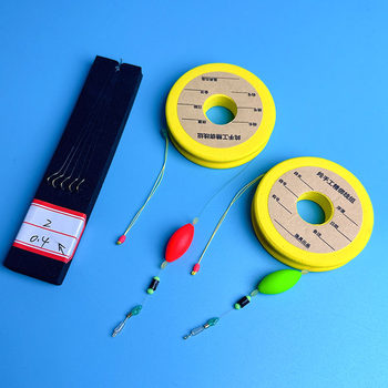Set of finished product line set with hooks one piece of floating stream line set Set of finished product line set with hooks one piece of floating stream line set
