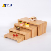 Shangqian pine combination cake West Point buffet Cold food exhibition display rack Tea break table Dessert table Shooting props