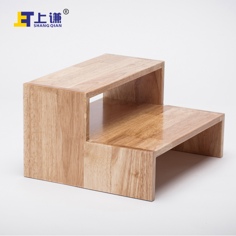 Upper humbly two layers of rubber wood pastry Pizza Cake Bakery bakery Island Cabinets in the Island Cabinets display Soft-fit Chen set