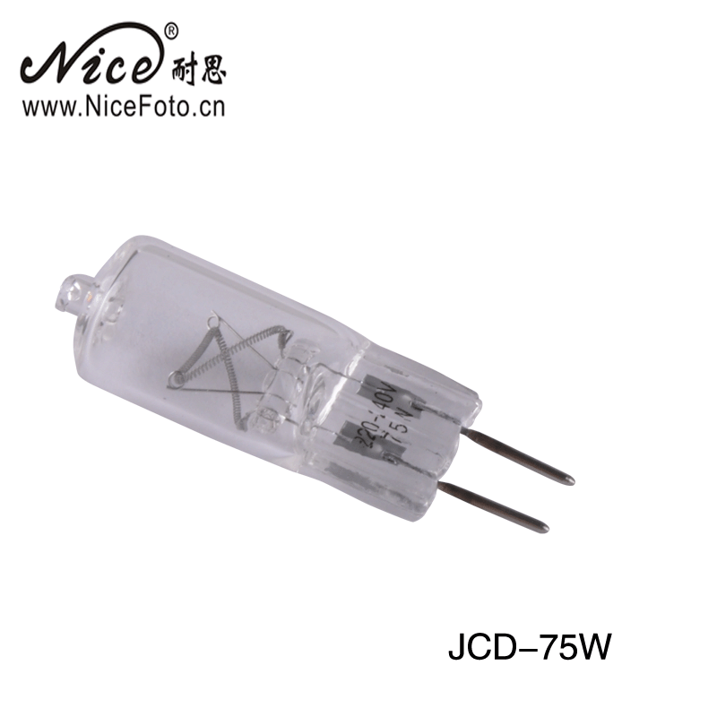 Studio flash modeling bulb Lighting lamp Photography accessory JCD-75W Nisi