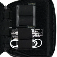 Промышленный модуль на липучке, двойной ремень, кабельные стяжки с аксессуарами, лиса