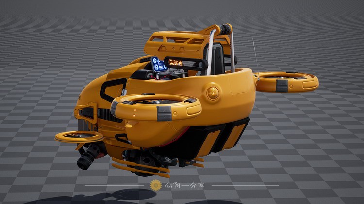 Sci Fi Aircraft科幻飞机飞船 科幻主题项目高品质飞机