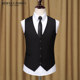 Spring new suit vest men's Korean version slim business casual professional formal suit vest vest