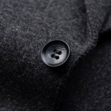 Мужской демисезонный шерстяной костюм для отдыха, в корейском стиле