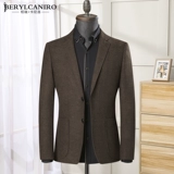 Демисезонная куртка, трендовый пиджак классического кроя для отдыха, облегающий крой, в корейском стиле