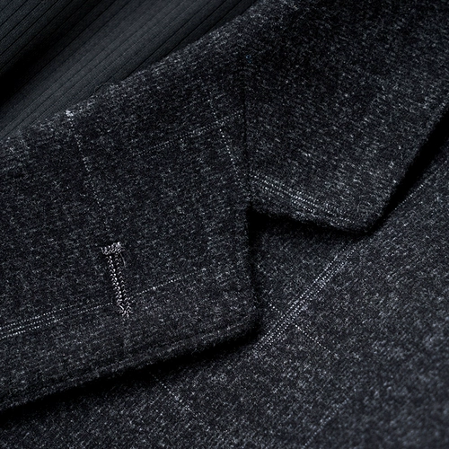 Демисезонный модный элитный пиджак классического кроя для отдыха, облегающий крой