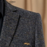 Демисезонная куртка для отдыха, модный пиджак классического кроя, облегающий крой, в корейском стиле