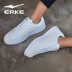 Hongxing Erke giày của nam giới thể thao và giải trí giày skate giày trắng chính thức mùa hè đích thực thở người đàn ông hoang dã của giày