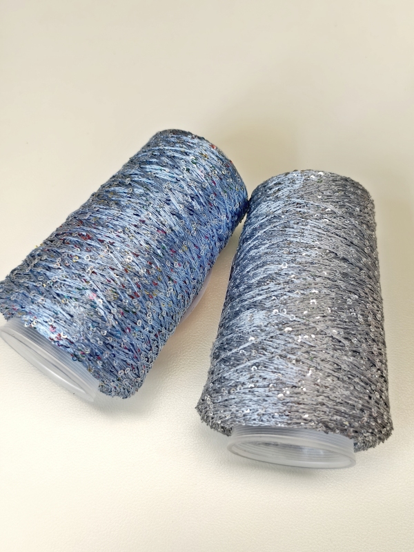 Small Sequin Thread 2mm Hand-Woven Crochet Silver Thread Shiny Silver Sequin Thread Spring and Summer Knitting Thread 100g Ball Small Sequin Thread 2mm Hand-Woven Crochet Silver Thread Shiny Silver Sequin Thread Spring and Summer Knitting Thread 100g Ball