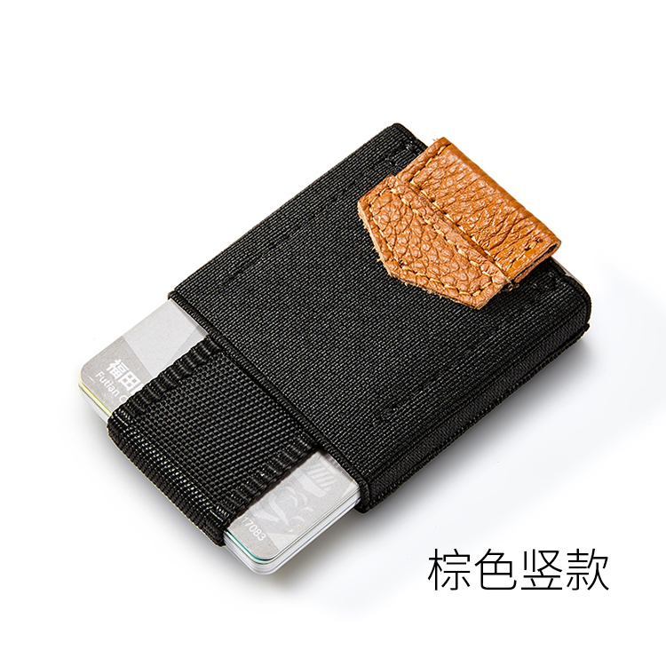 Khái niệm cơ bản về NOMATIC của Mỹ Ví mini kéo ra cho nam và nữ gói thẻ dọc tối giản siêu mỏng di động - Chủ thẻ ví nam cầm tay