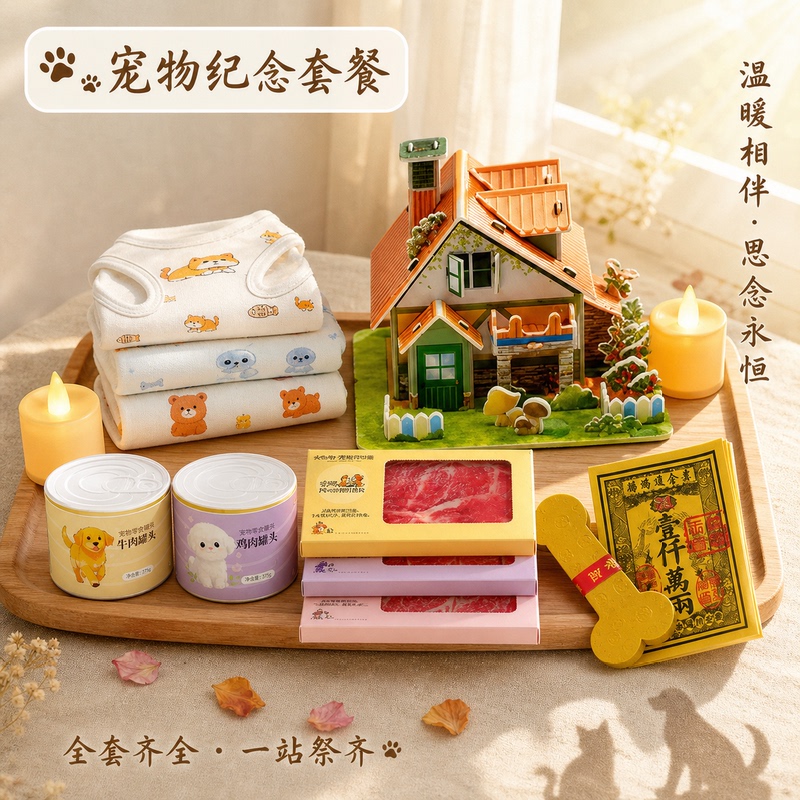 Pet Paper Memorial Supplies for Dogs and Cats, First Anniversary Memorial Supplies, Pet 357-Day Anniversary Memorial Set Pet Paper Memorial Supplies for Dogs and Cats, First Anniversary Memorial Supplies, Pet 357-Day Anniversary Memorial Set