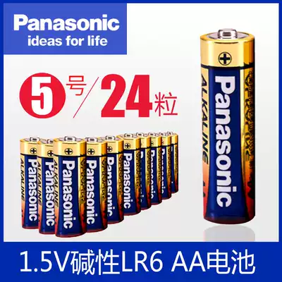 Panasonic Panasonic Battery No. 5 24 Sections Environmentally Friendly AA No. 5 LR6 Alkaline Electronic Lock Toy Battery