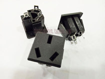 Supply power socket DCZ-03 card type national standard wiring socket three-hole three-plug high quality national standard seat CCC