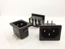 Supply AC power socket power supply male seat character socket type socket Card Slot 2 0 BX-120-B05 all copper