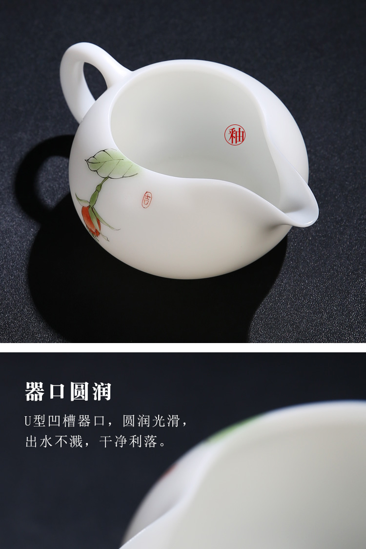 Ceramics fair collect white porcelain cup manual hand - made ceramic tea pot points of eagle tea ware made private tea accessories