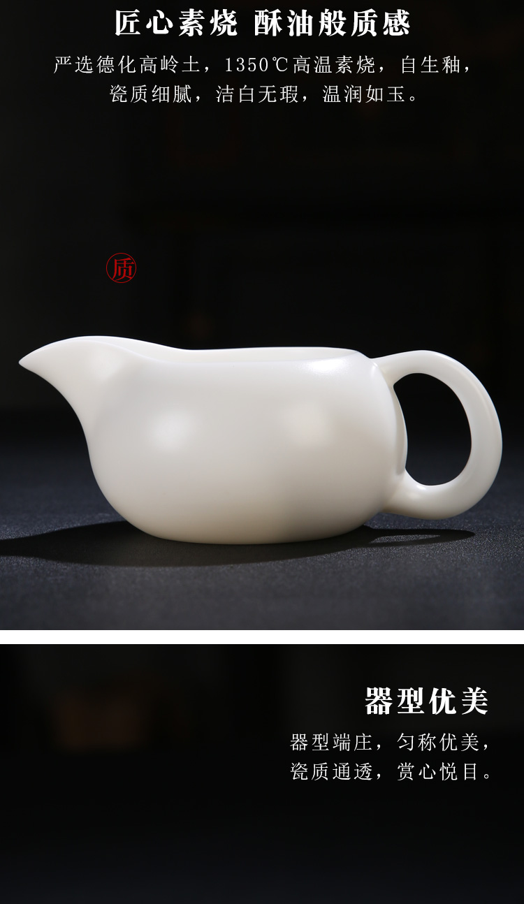 The Product is porcelain sink white porcelain tureen 6 cups kung fu tea set ceramic a pot of two cups of a complete set of household contracted