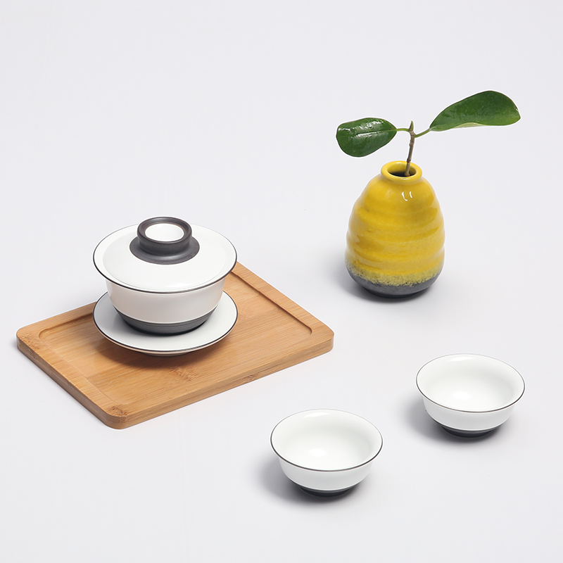 The Product porcelain hui xuan wen zen tureen tea tea ceramic cover cup three three fort bowl to bowl