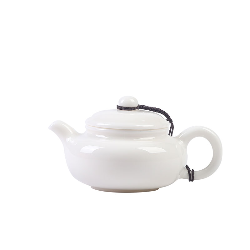 The Product raw jade porcelain porcelain remit antique pot of dehua white porcelain craft ceramic teapot tea ware