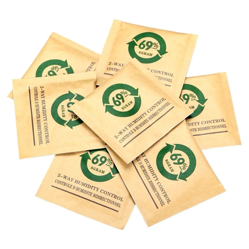 69% Humidifying Pack Cigar Humidifier Bag Moisture Control Small Pack Cigar Humidifying Pack 69% Humidifying Tablets Universal for Cigar Boxes
